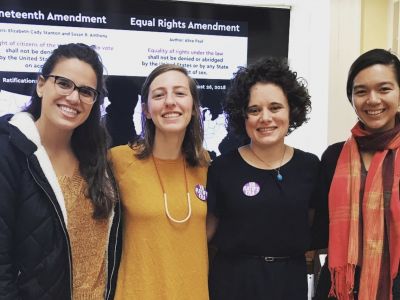UVA Hosts Stop on Virginia Ratify ERA Bus Tour