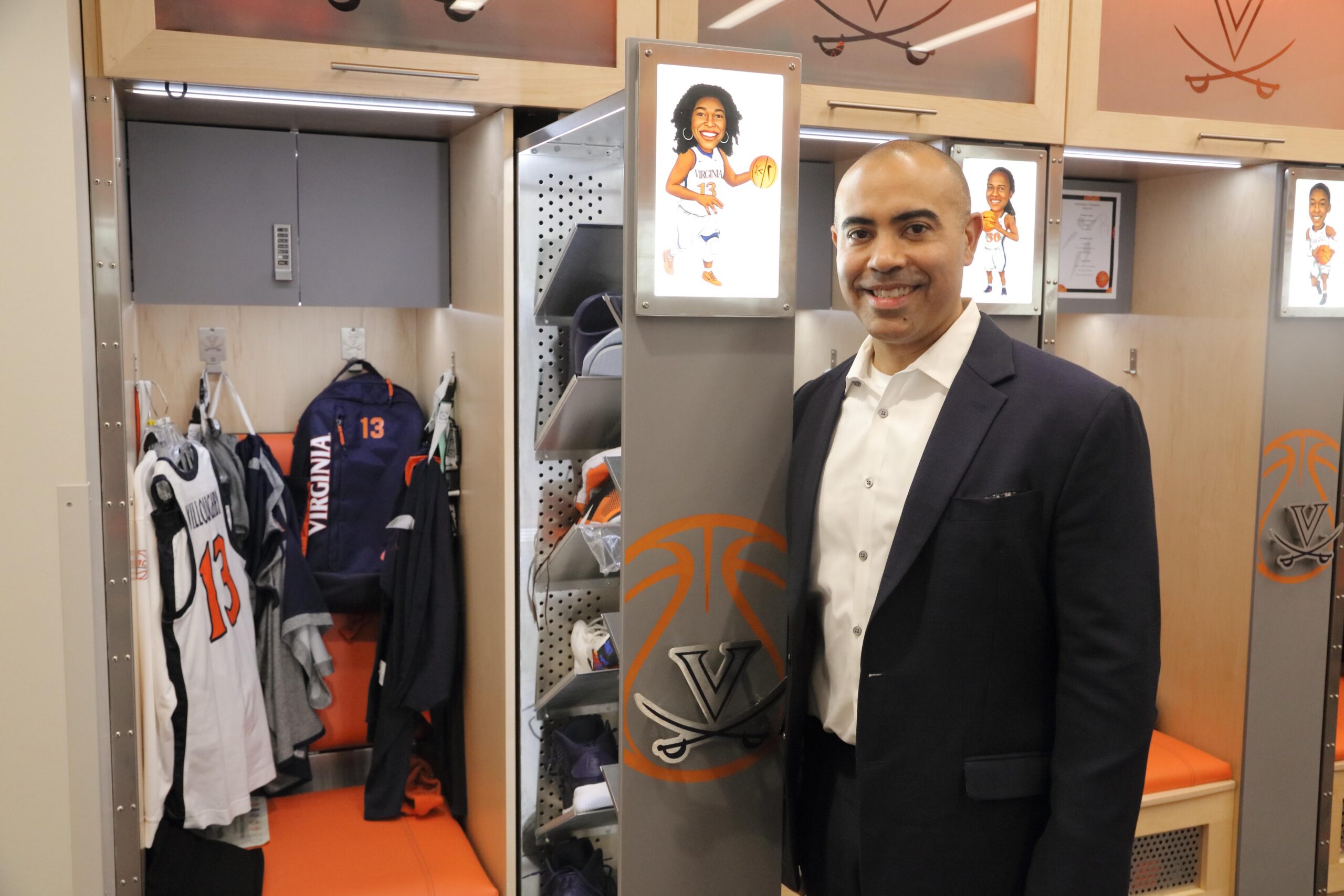 Dean Solomon coaches the women's basketball team.