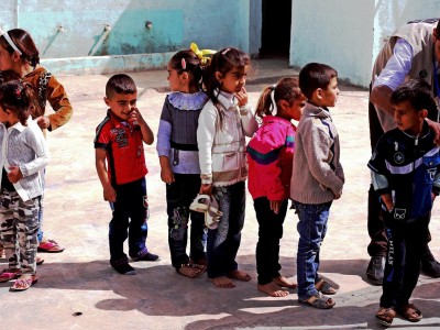 Professor Mahoney Discusses Recent Trip to Iraq and Fieldwork on the Refugee Crisis