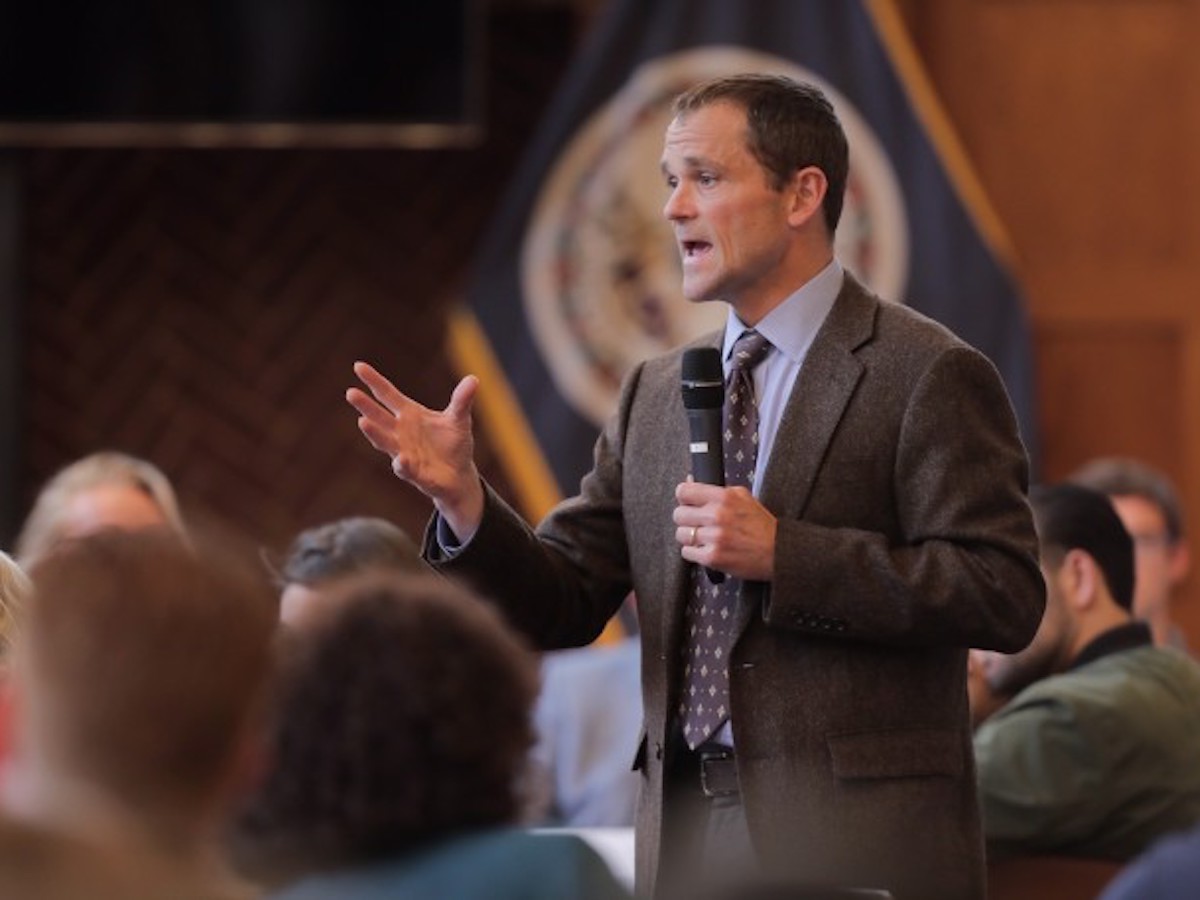 President Ryan Speaks to Batten Students About the Current State of American Higher Education