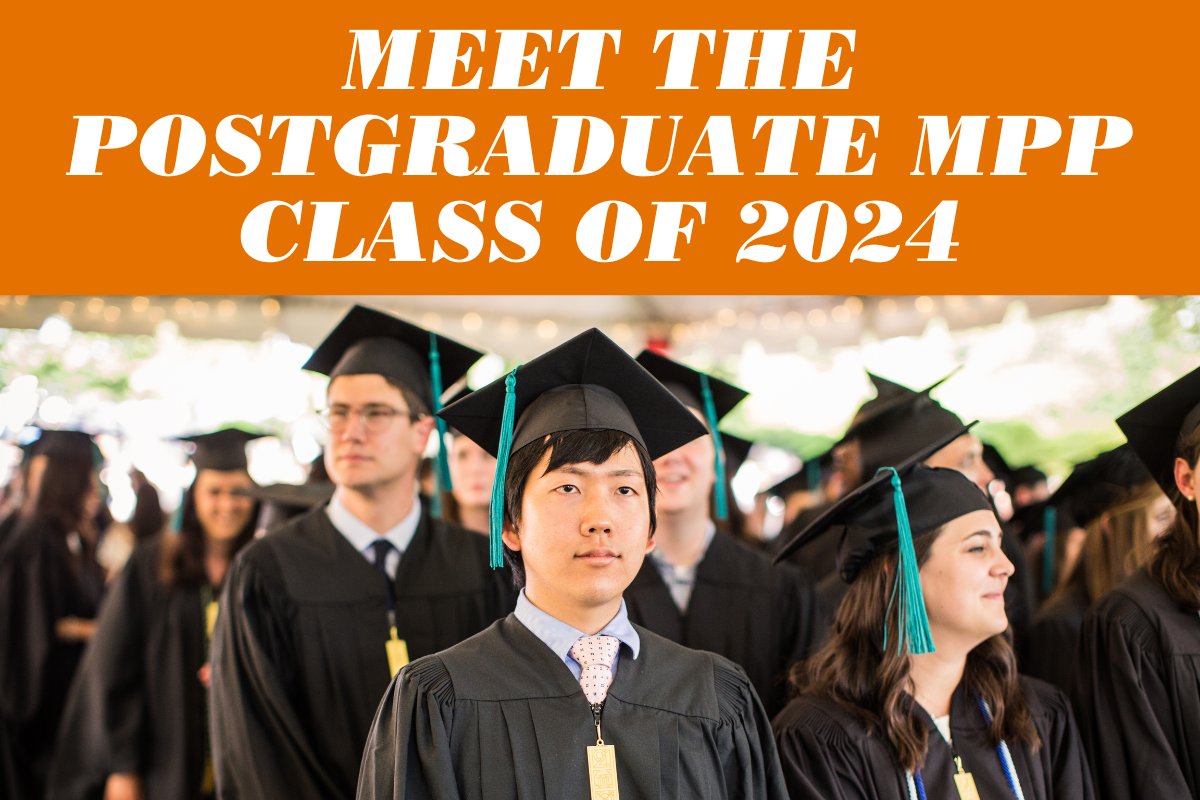 Meet the Postgraduate MPP Class of 2024
