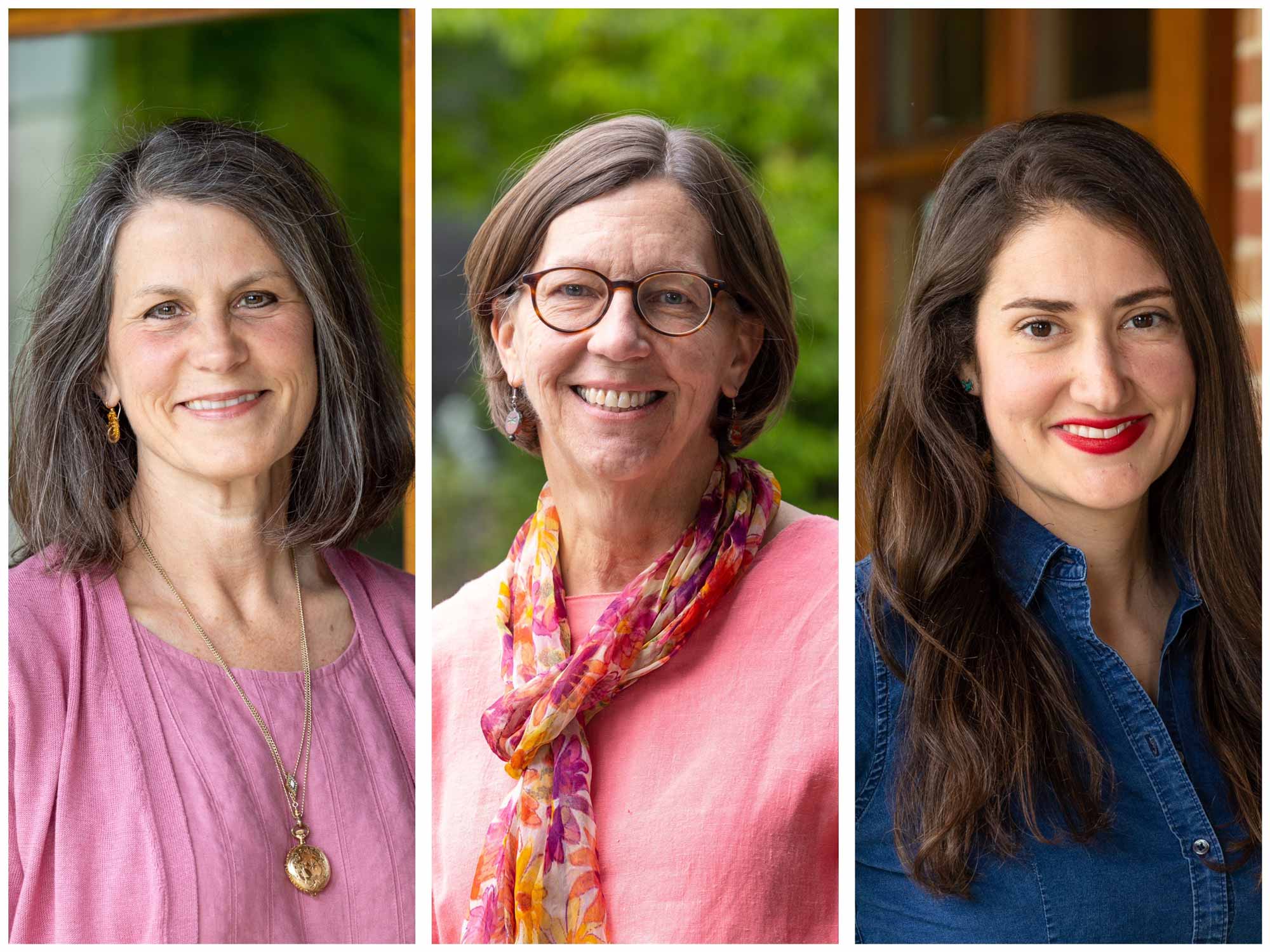 UVA professors Dr. Megan Bray, Karen James and Lauren Simkins won the foundation’s awards for Excellence in Teaching. (Contributed photos)