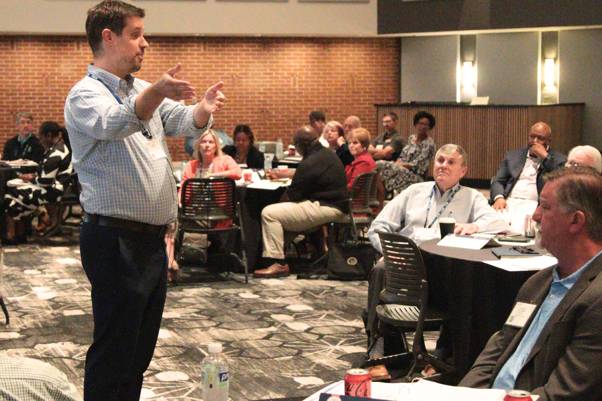 Pennock Shares Insight on Leadership with Georgia Mayors