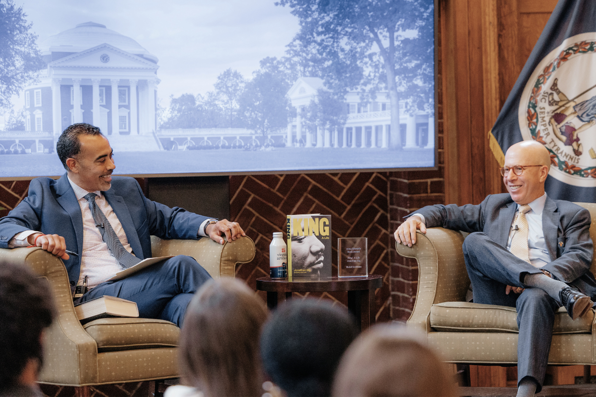 Jonathan Eig and Dean Solomon at Batten Hour