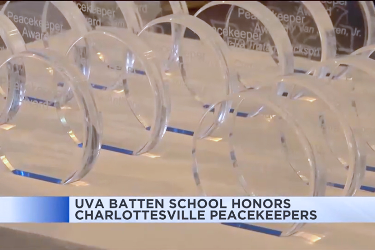 UVA Batten Lab Hosts Local Peacekeepers Awards