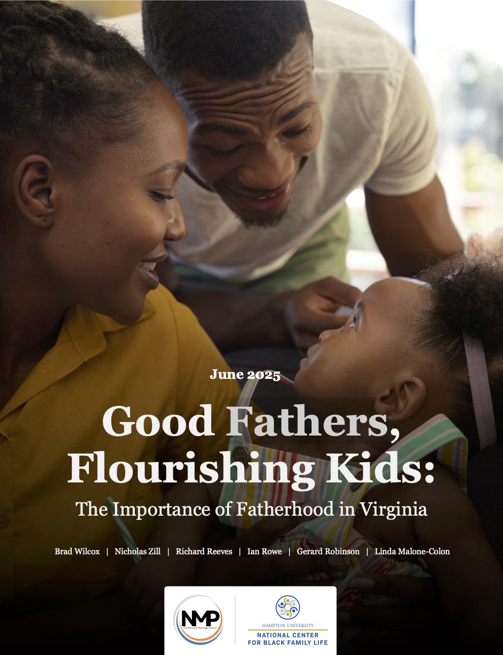 Cover of Good Fathers, Flourishing Kids report