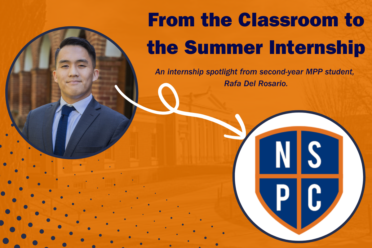 From the Classroom to the Summer Internship: An internship spotlight from Rafa del Rosario, MPP ’26
