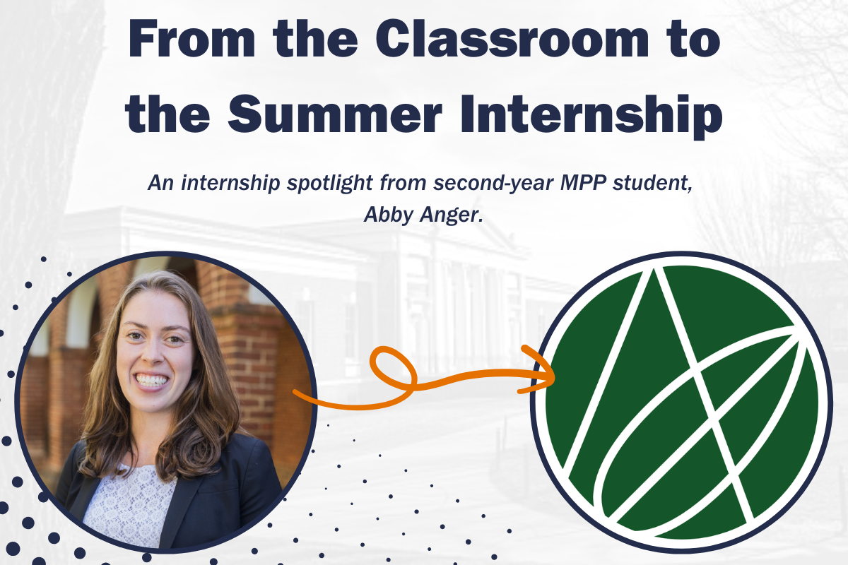 From the Classroom to the Summer Internship: An internship spotlight from Abby Anger, MPP ’26