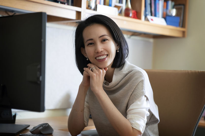 portrait of JADE Lab Director, Associate Dean, & Associate Professor Eileen Chou