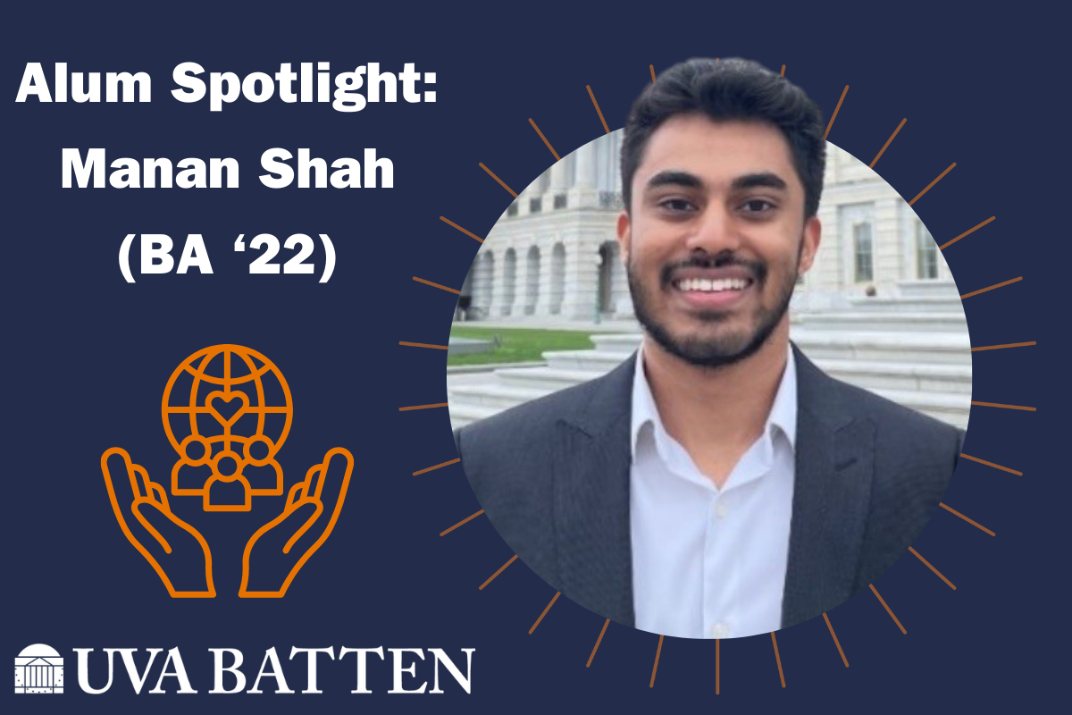 Alum Spotlight: Manan Shah (BA ’22)