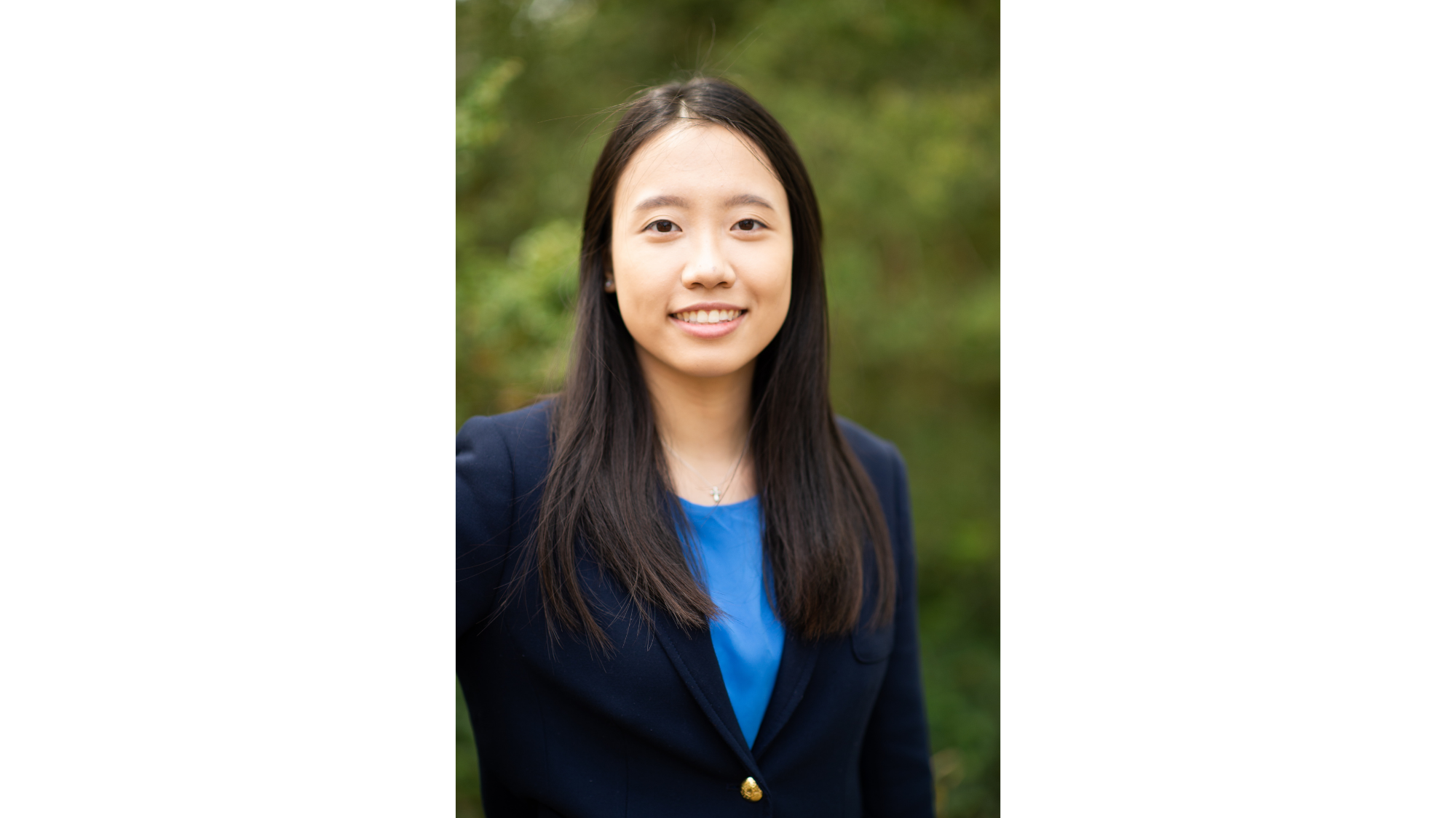 Headshot of UVA Batten alum Jacklyn Chen (BA' 21)