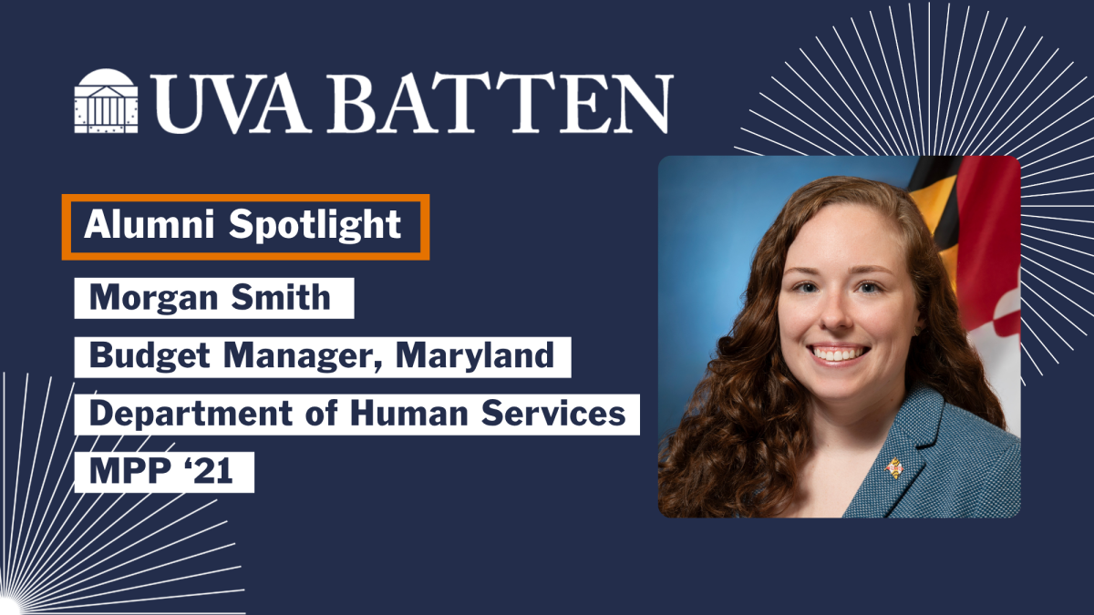 Alum Spotlight: Morgan Smith (MPP ’21)