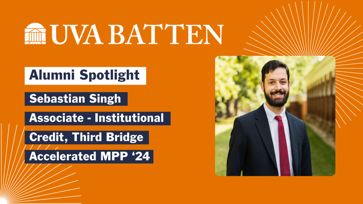 Alum Spotlight: Sebastian Singh (Accelerated MPP ‘24)